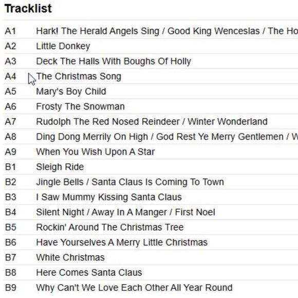 Mini Pops Christmas Vinyl Record LP Album Kids Pop Vintage - Picture 2 of 14